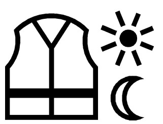 Logo EN 17353 - Erhöhte Sichtbarkeit